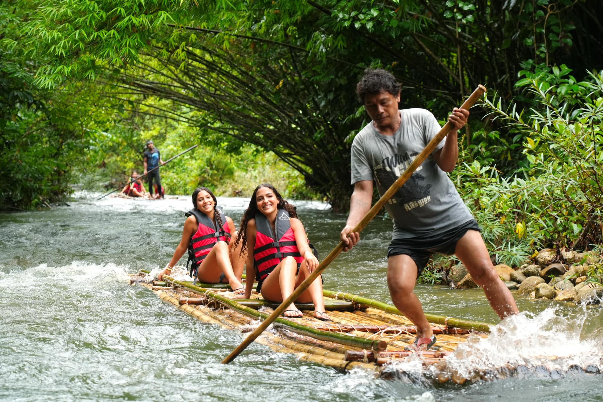 Bamboo Rafting With Local Guides