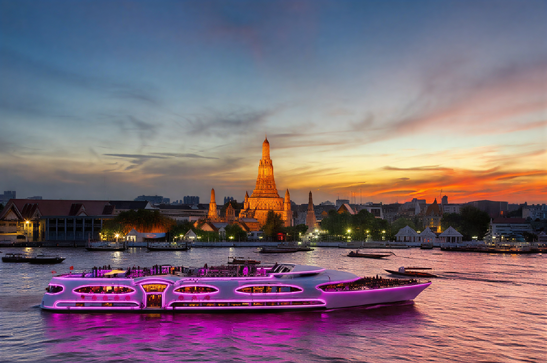 Wonderful Pearl Dinner Cruise Bangkok