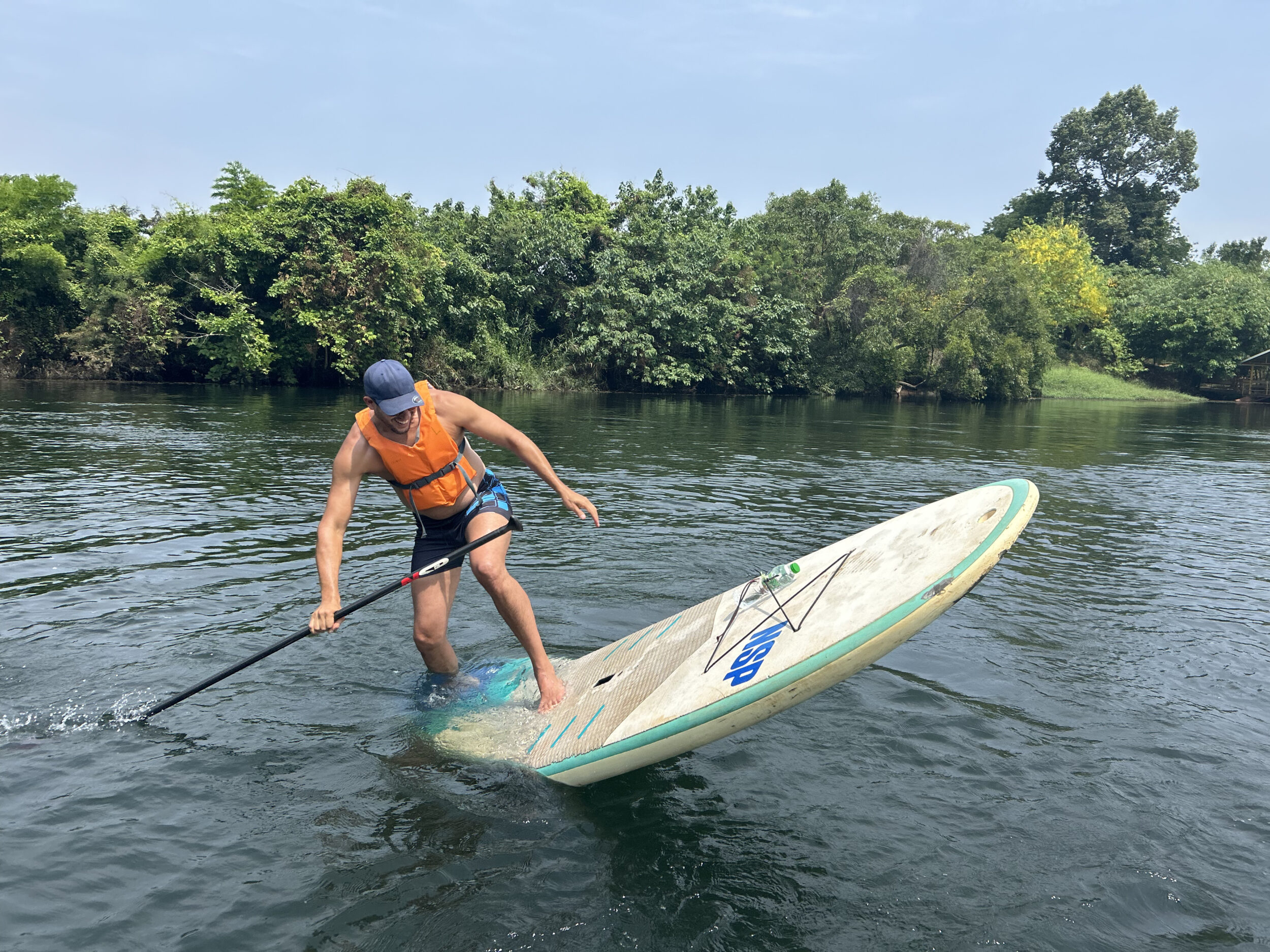 Kanchanaburi paddleboarding tour