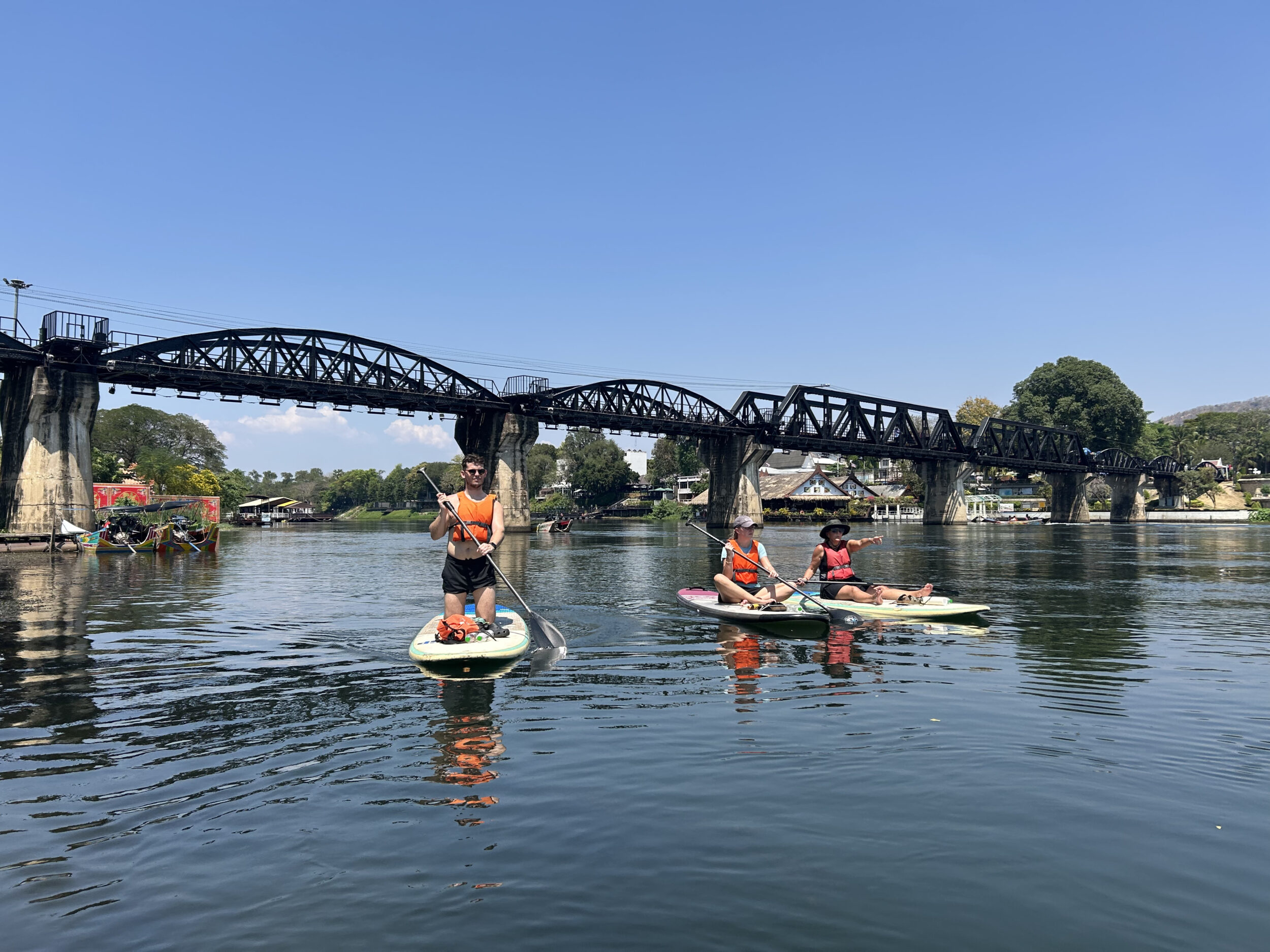Kanchanaburi paddleboarding tour