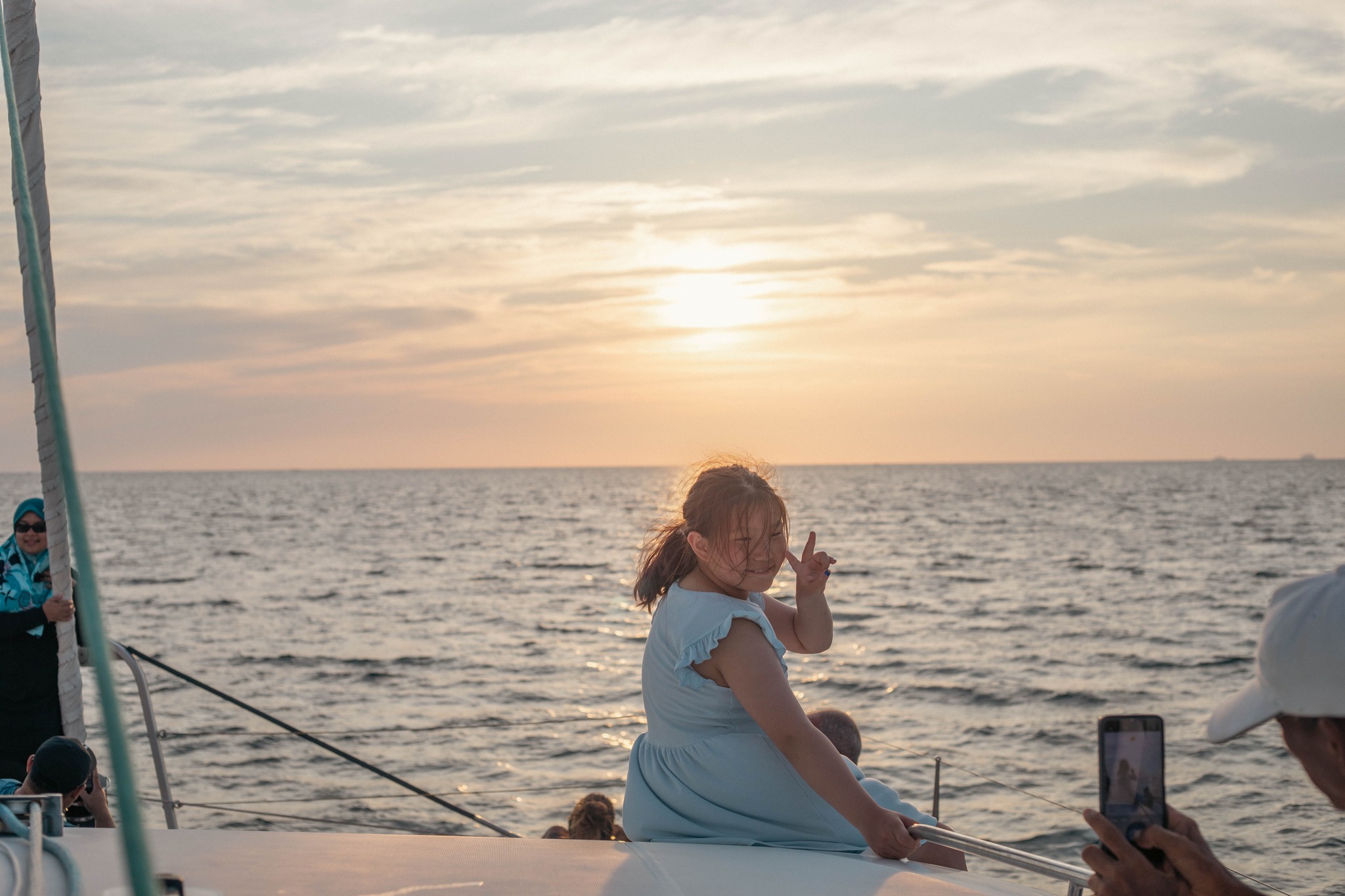 Golden Sunset Sailing Around Koh Lipe yacht cruise