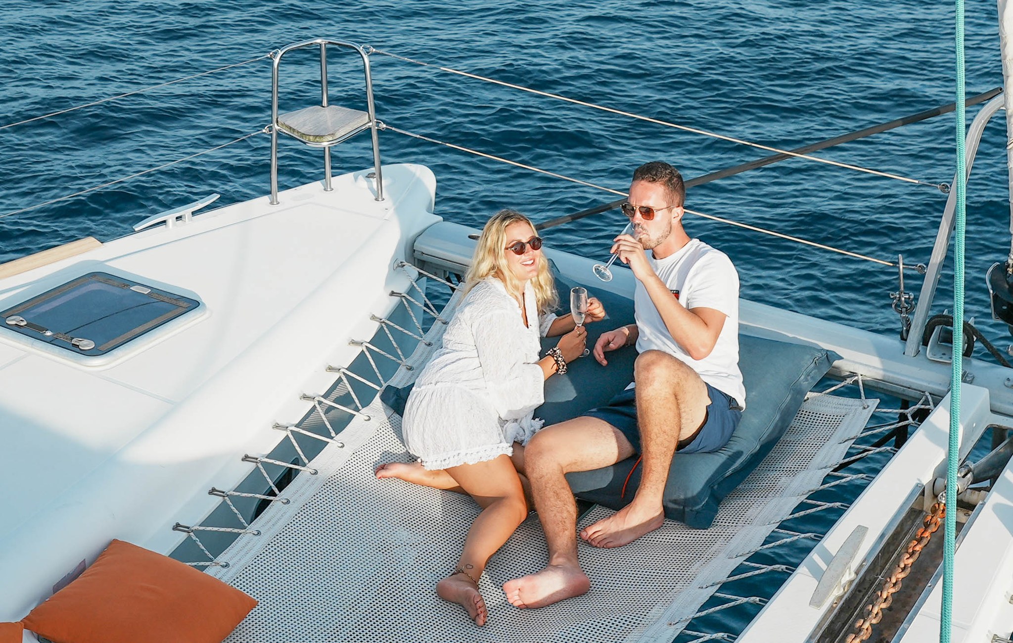 Golden Sunset Sailing Around Koh Lipe yacht cruise