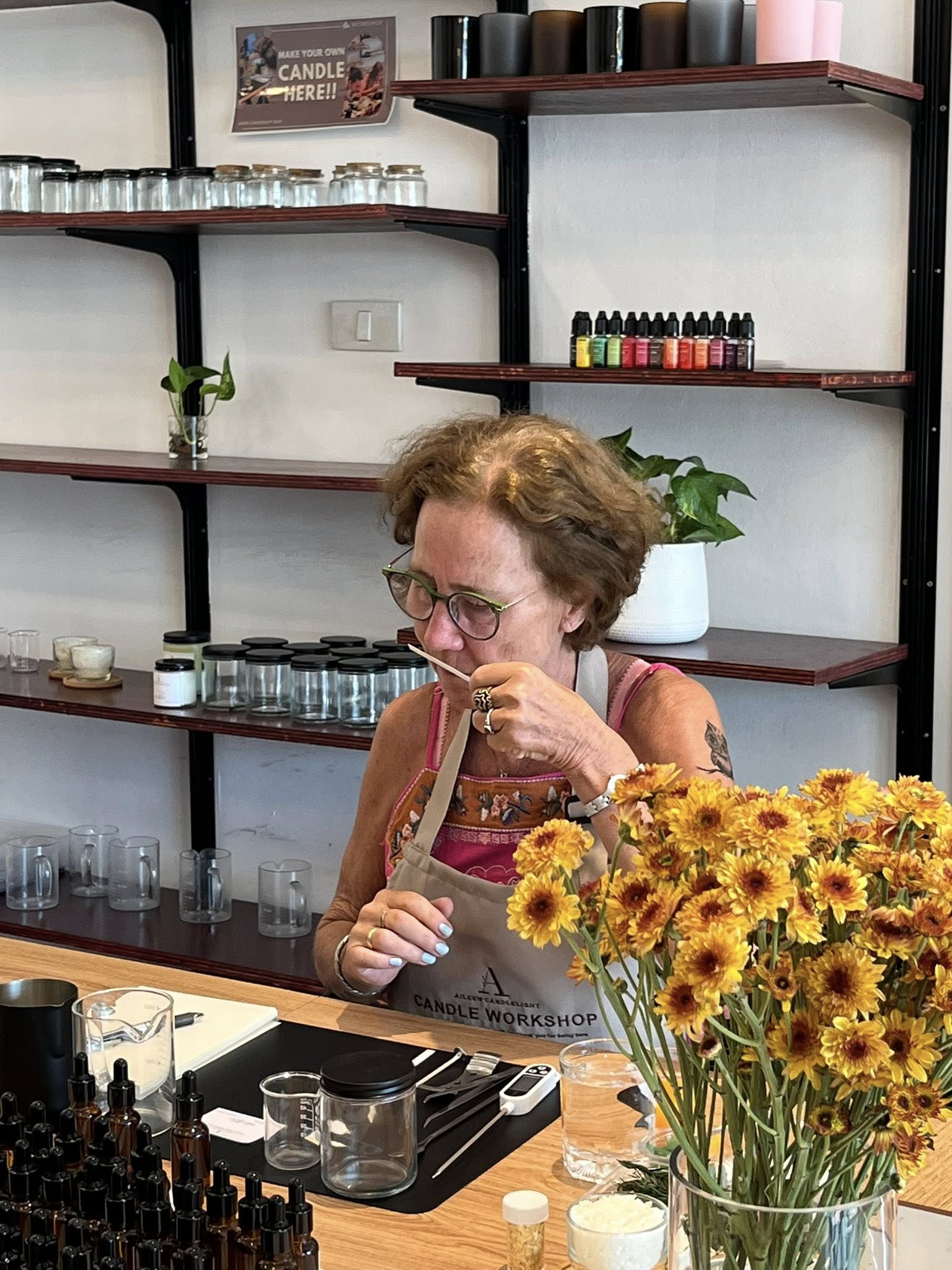Krabi scented candle workshop
