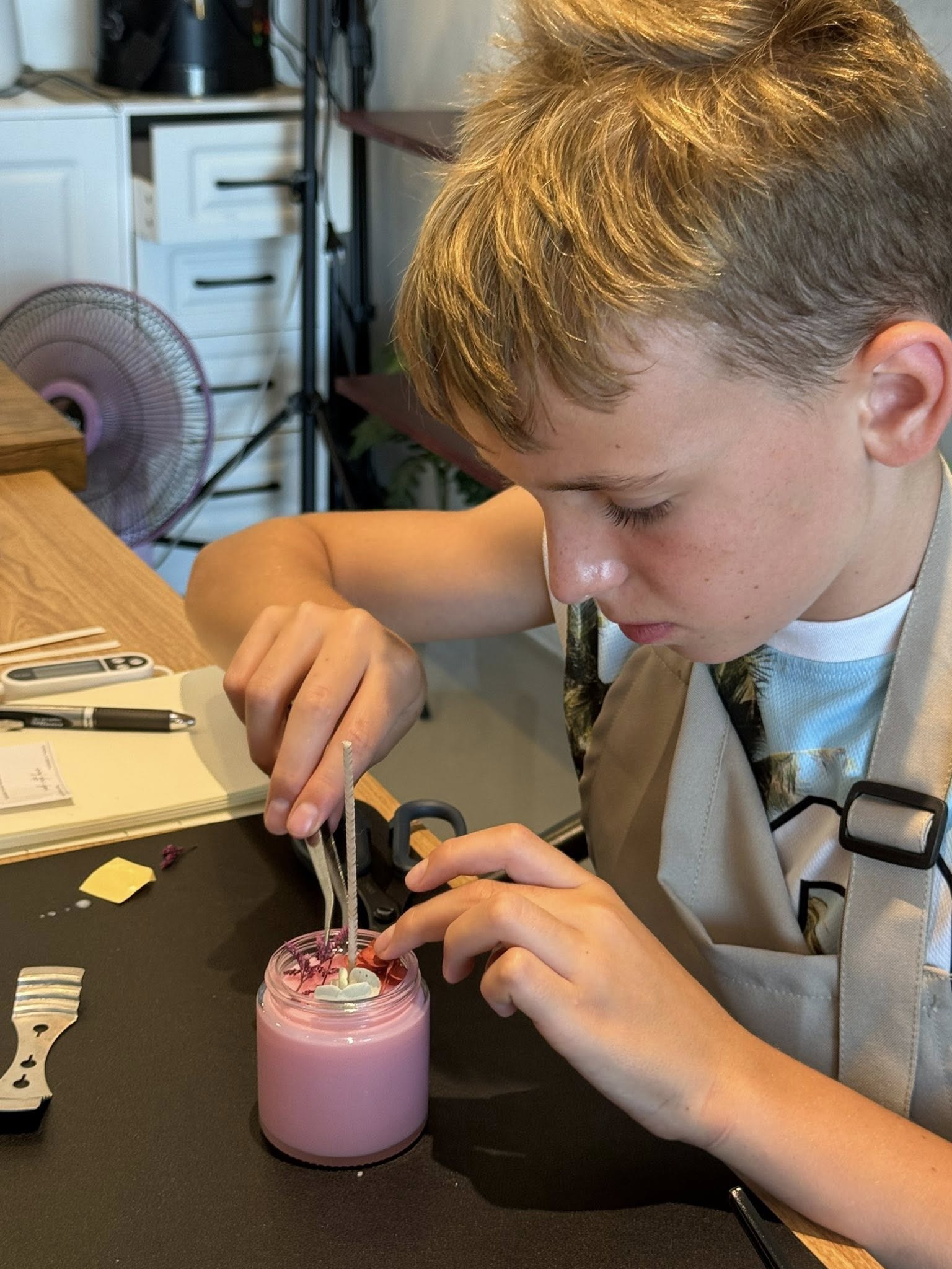 Krabi scented candle workshop