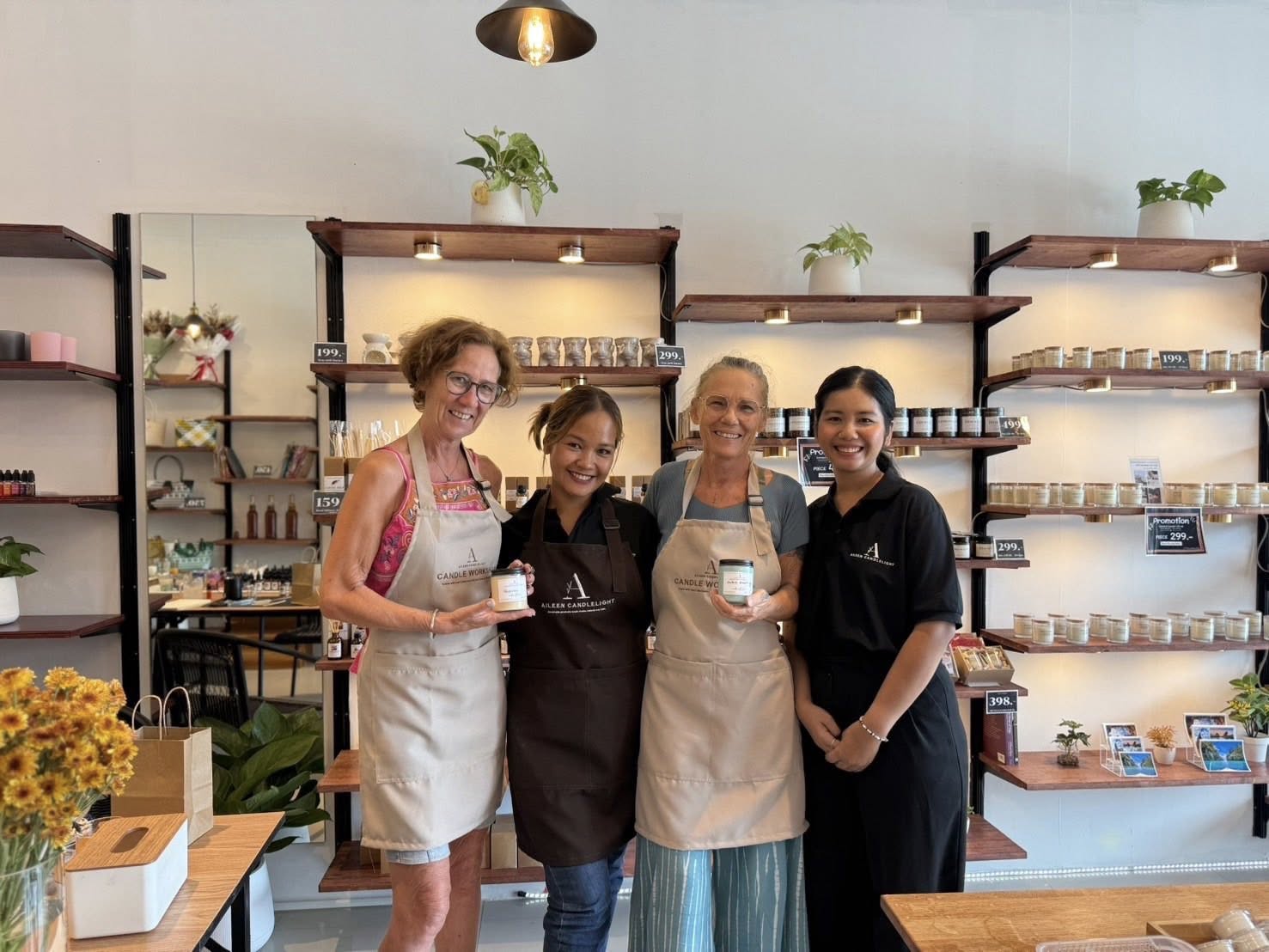 Krabi scented candle workshop