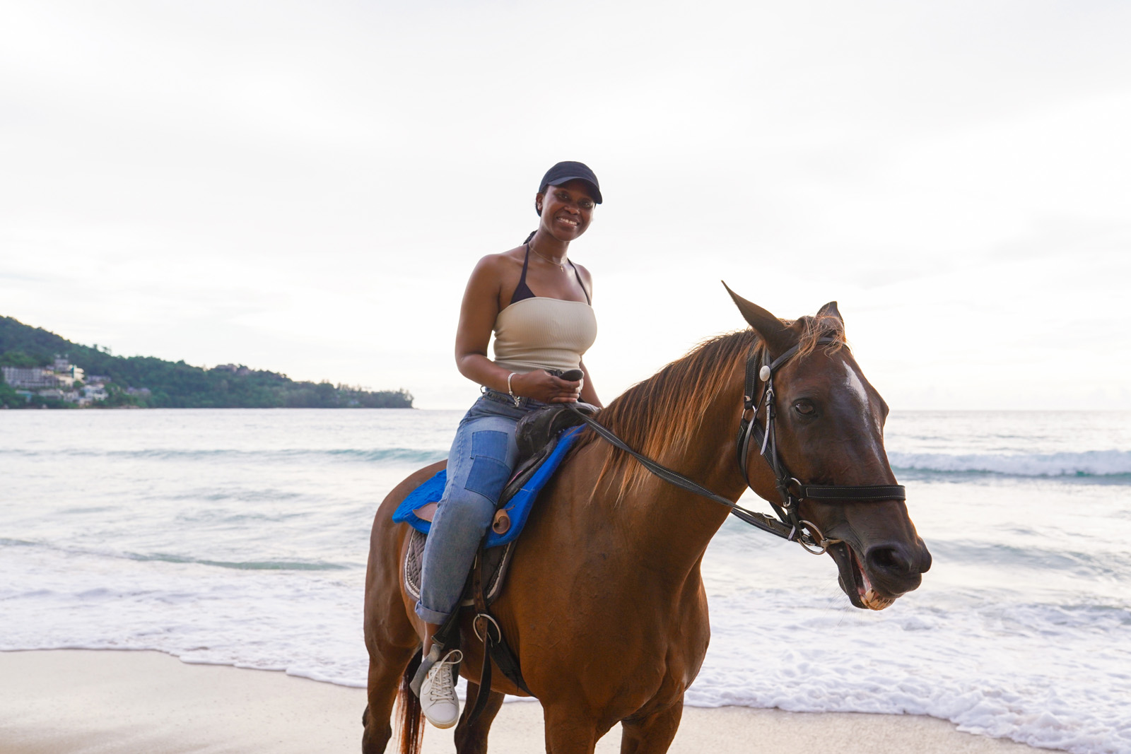 Phuket Kamala Beach Sunset Horse Riding