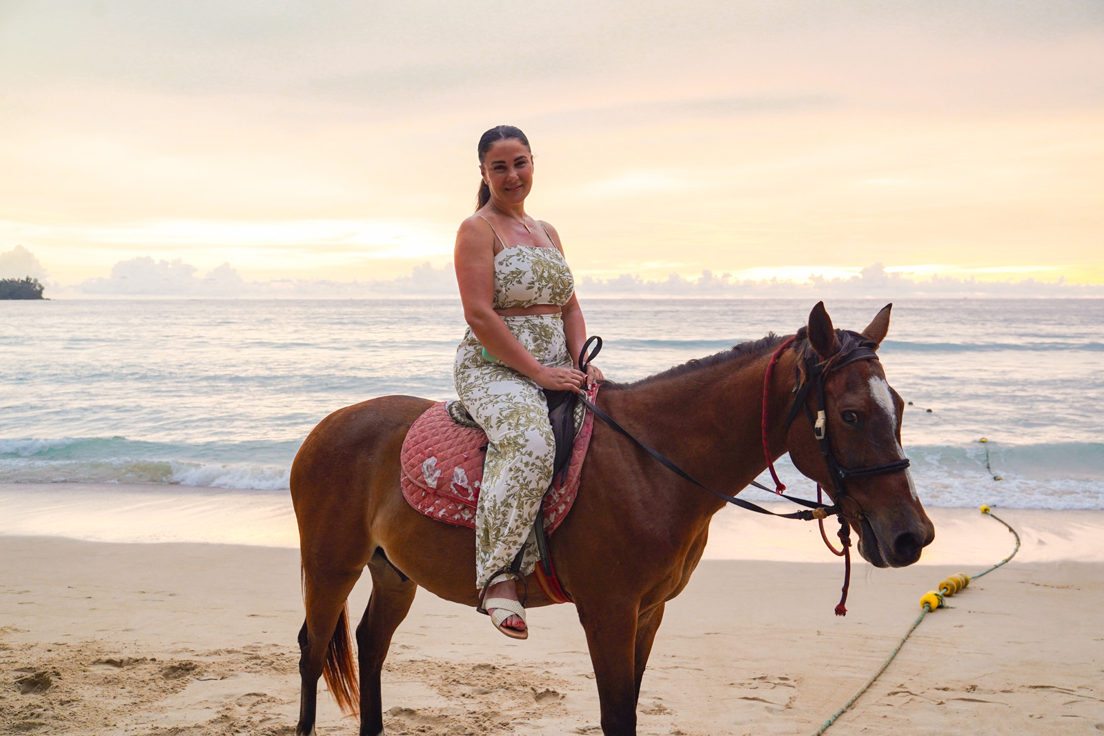 Phuket Kamala Beach Sunset Horse Riding
