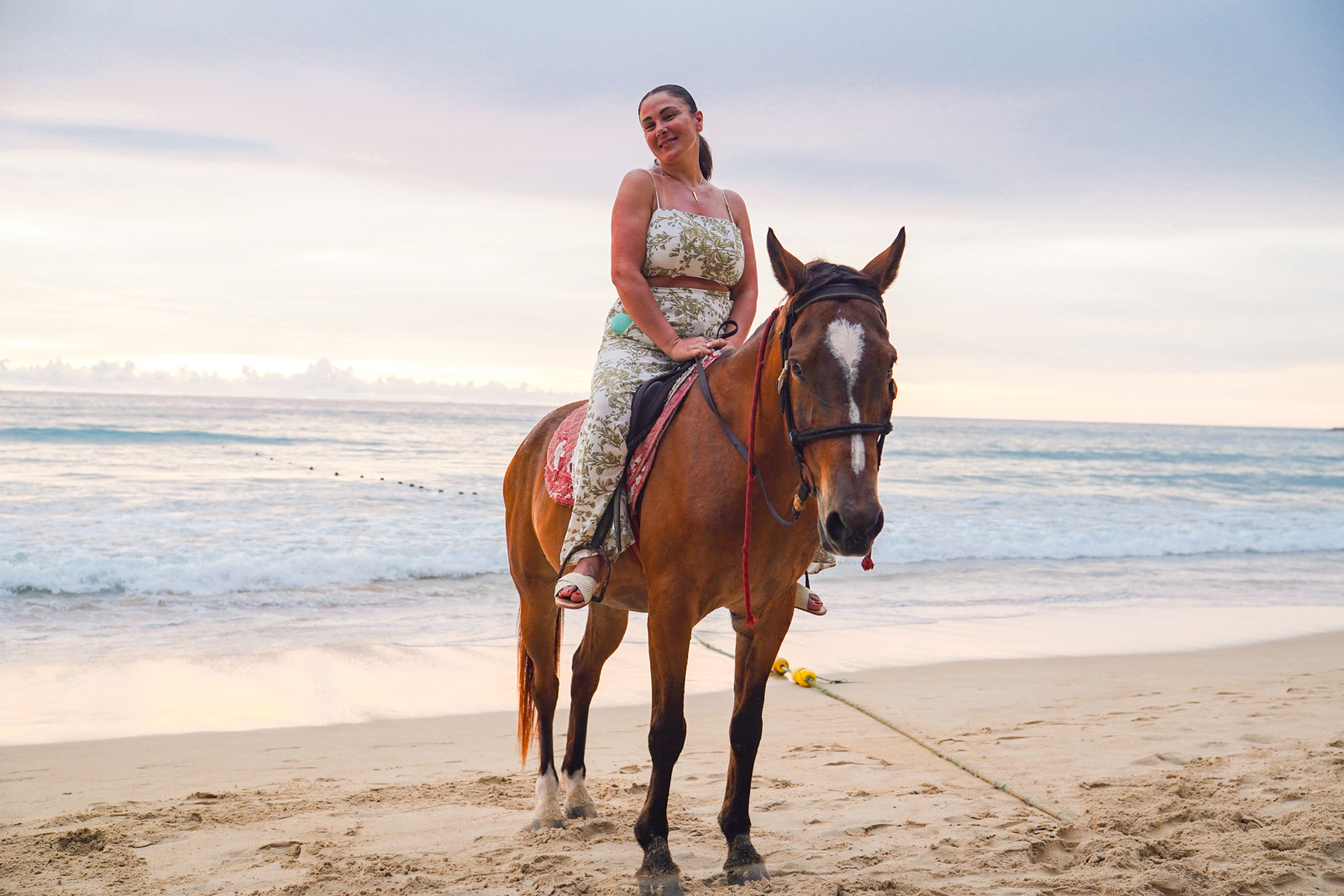 Phuket Kamala Beach Sunset Horse Riding