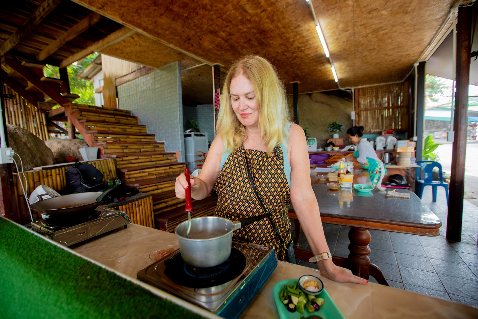 Thai cooking class with ocean view Koh Samui