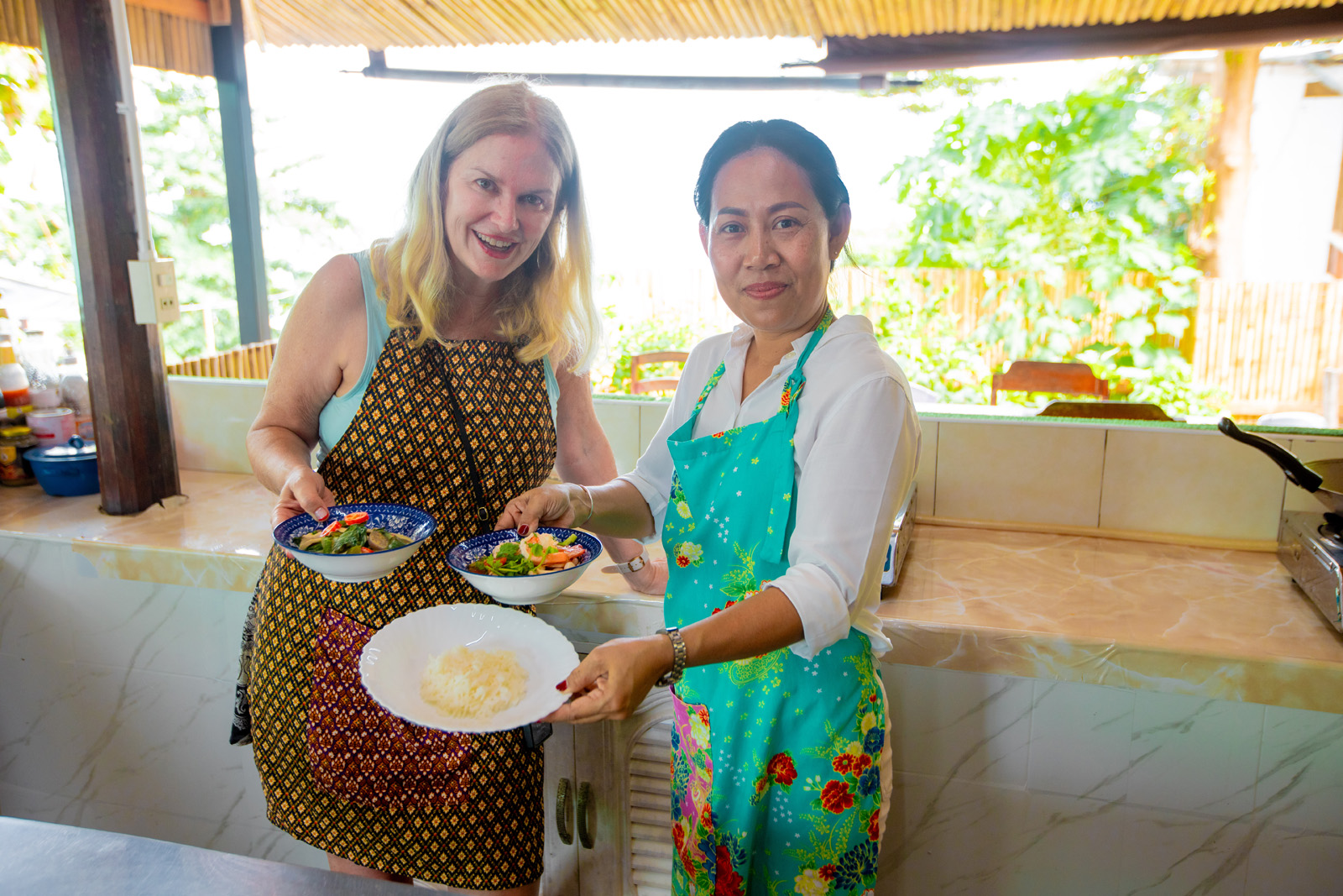 Thai cooking class with ocean view Koh Samui