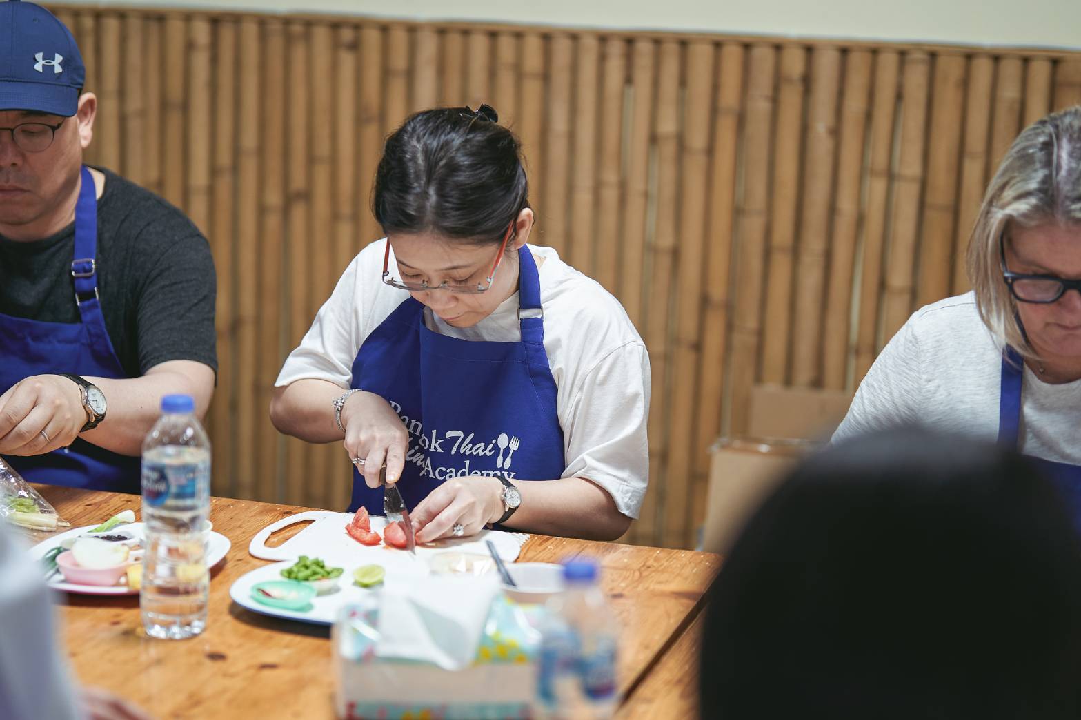Thai cooking class On Nut market Bangkok
