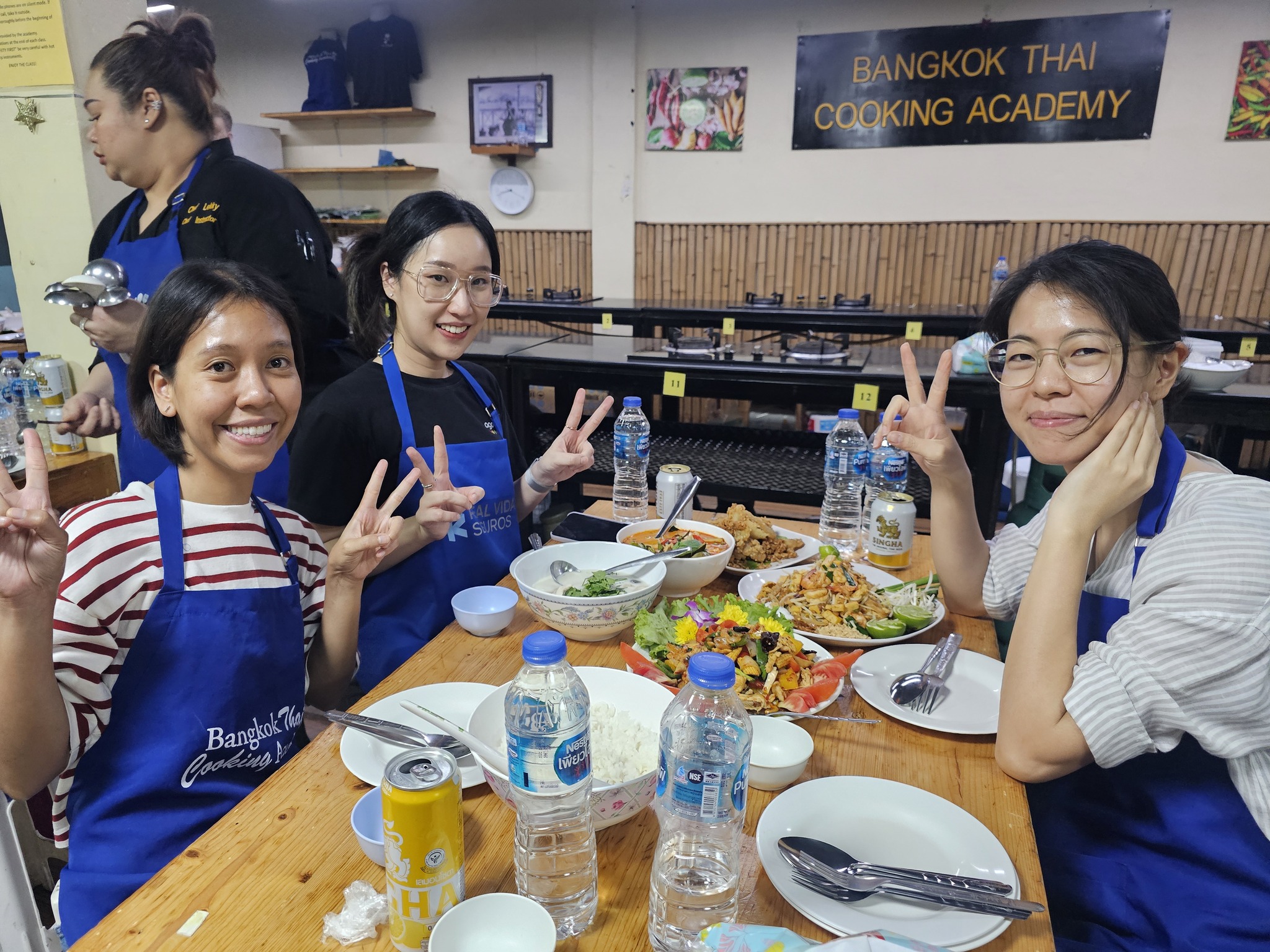 Thai cooking class On Nut market Bangkok