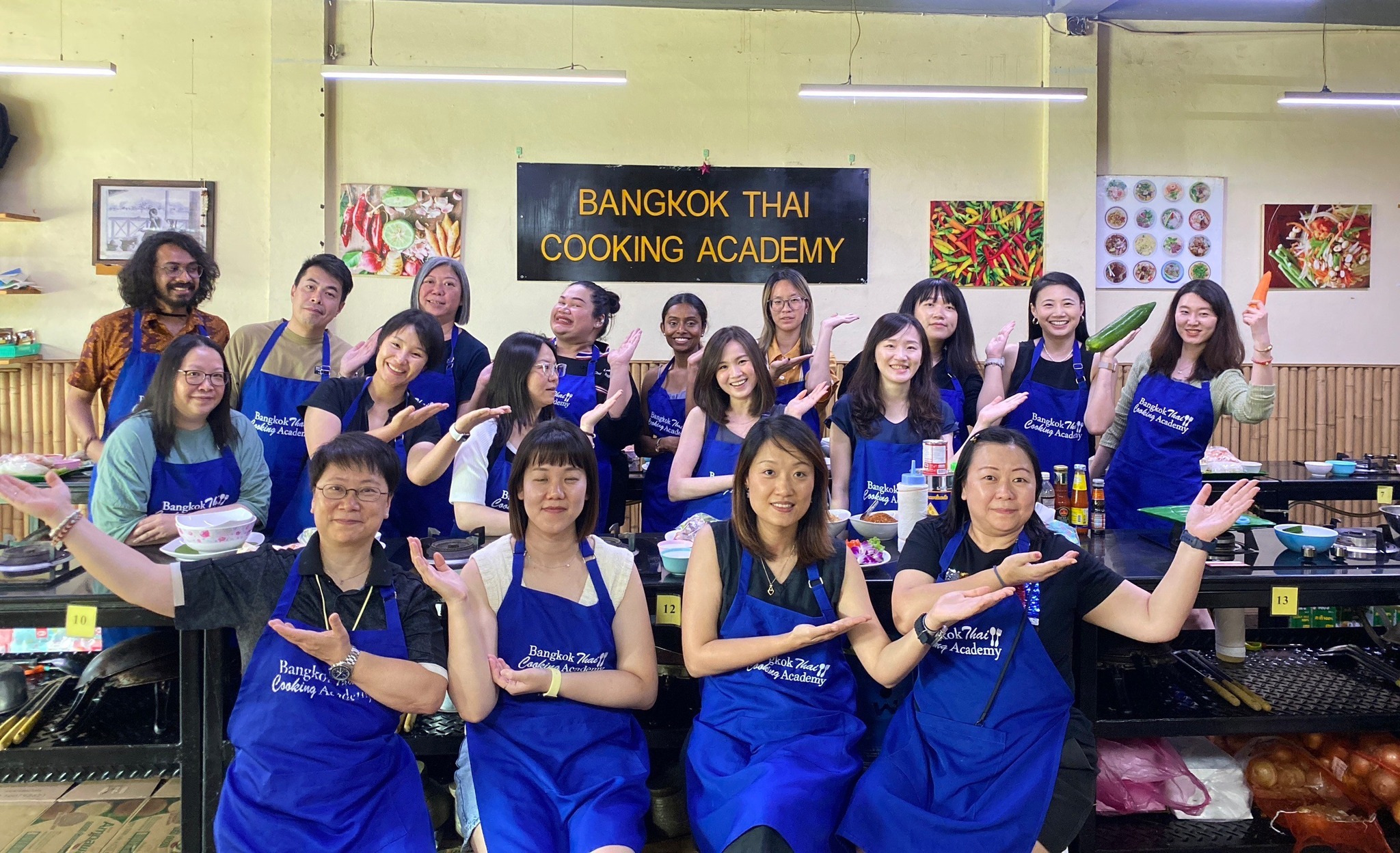 Thai cooking class On Nut market Bangkok