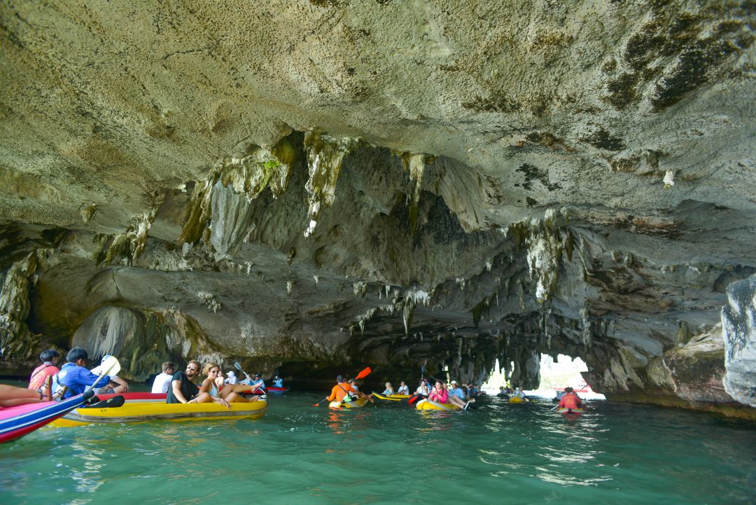 James Bond Island sea canoe tour from Khao Lak