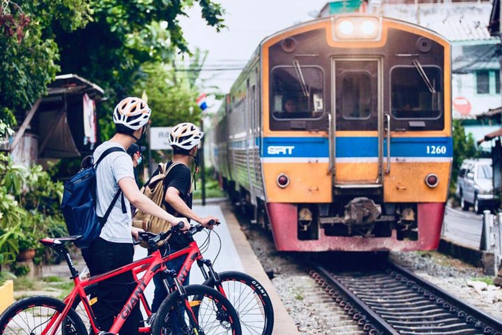 Bangkok food bike tour