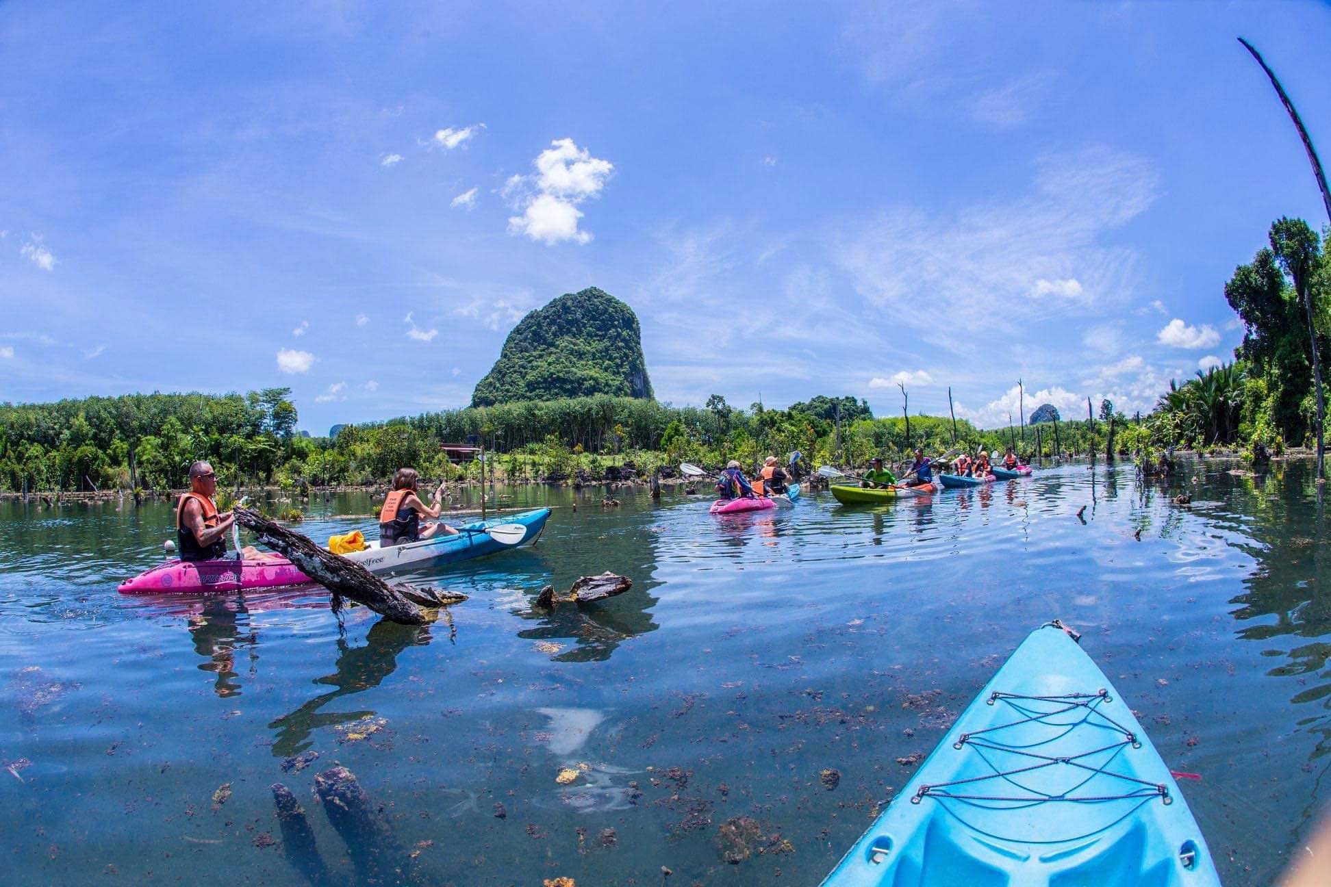 Jurassic kayaking Krabi