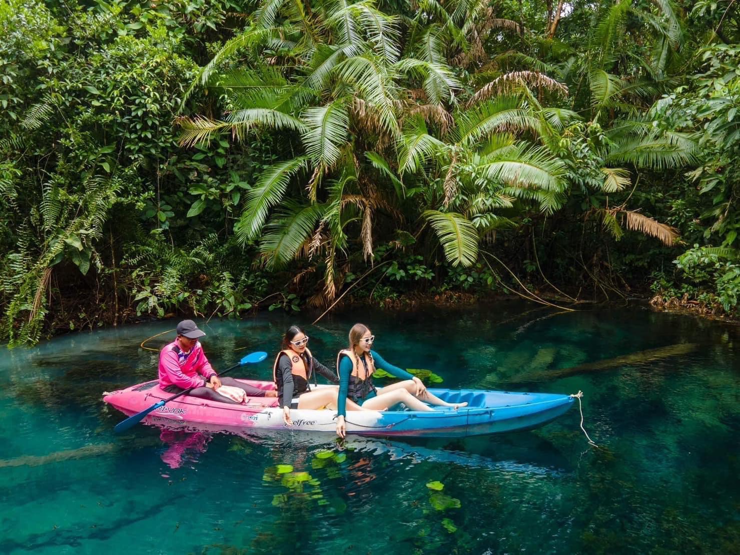 Jurassic kayaking Krabi
