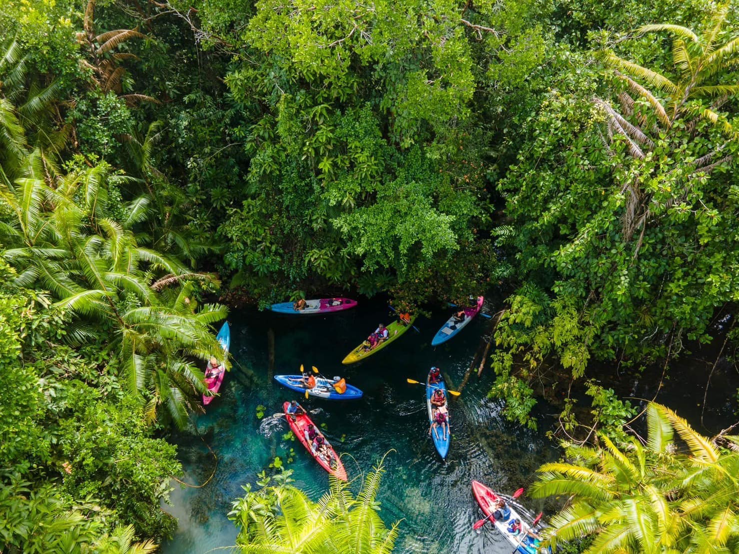 Jurassic kayaking Krabi
