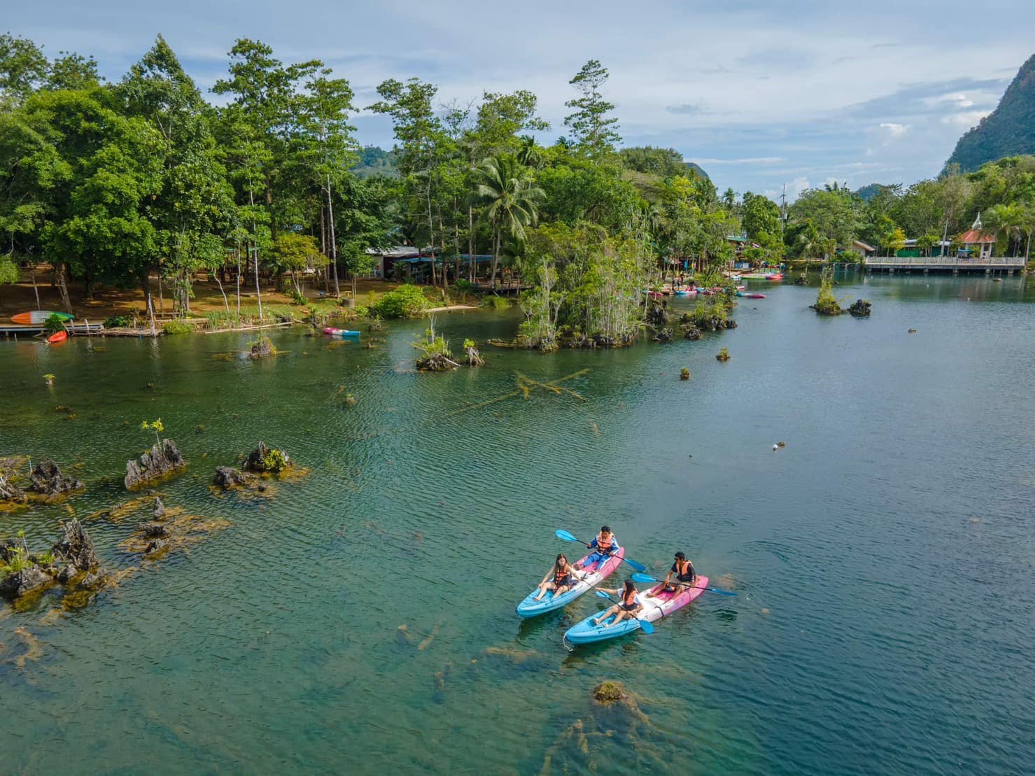 Jurassic kayaking Krabi