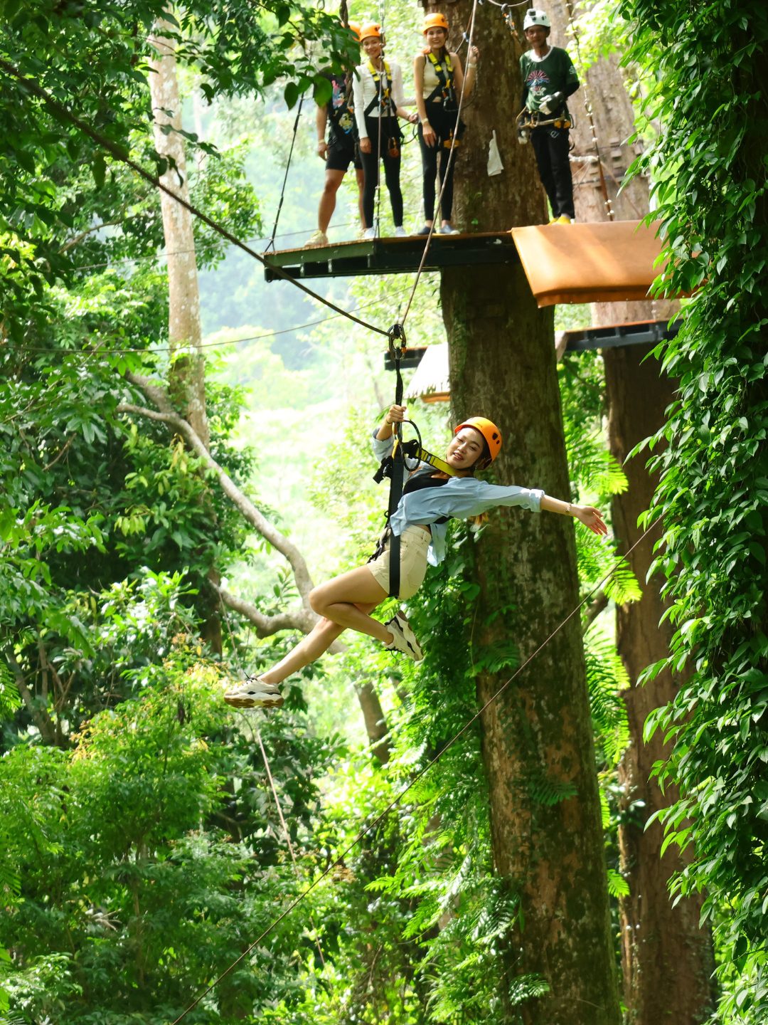 Khao Lak zipline adventure