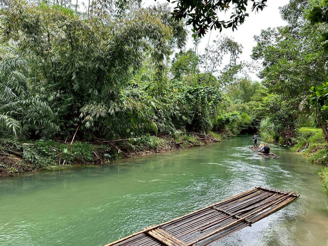 Khao Lak bamboo rafting tour