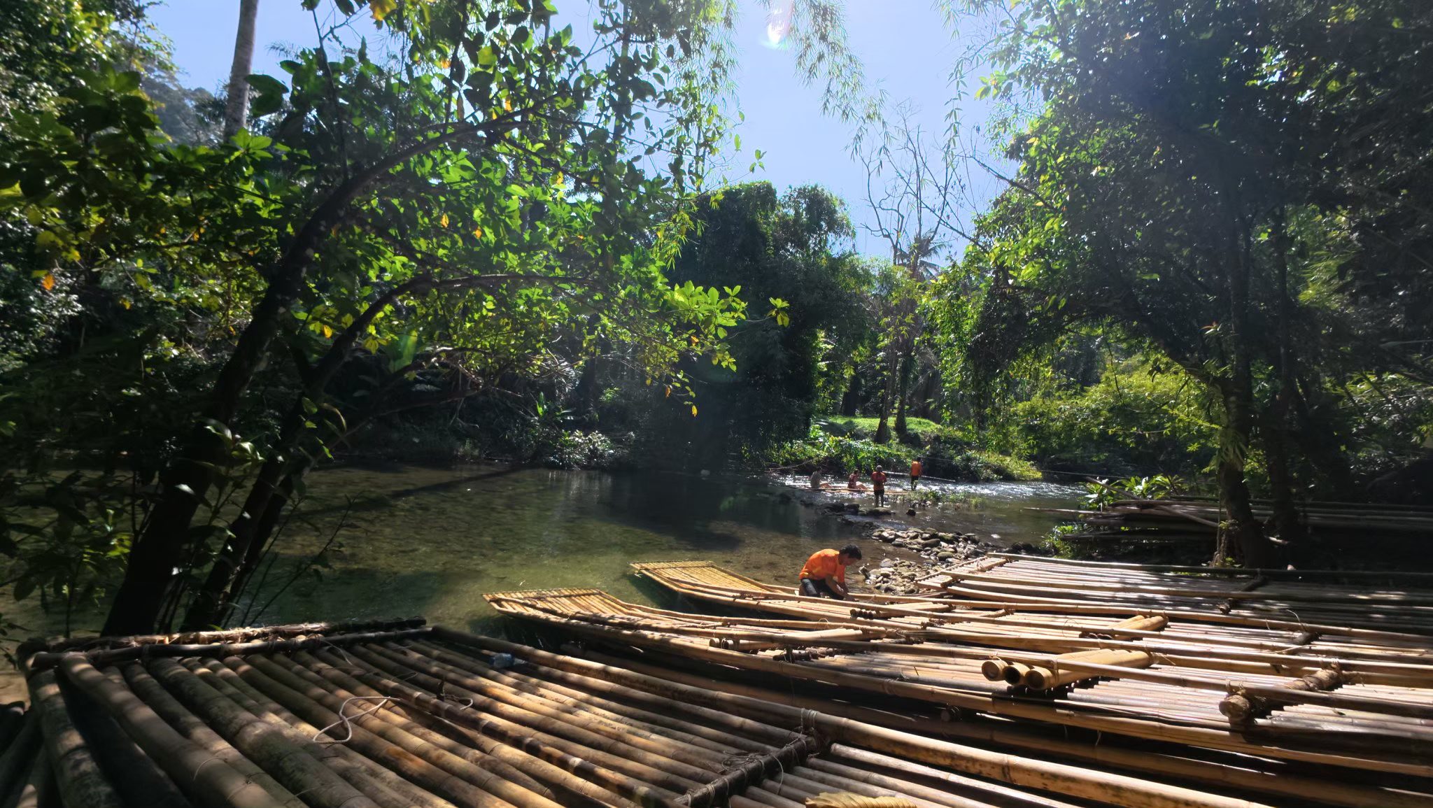 Khao Lak bamboo rafting tour