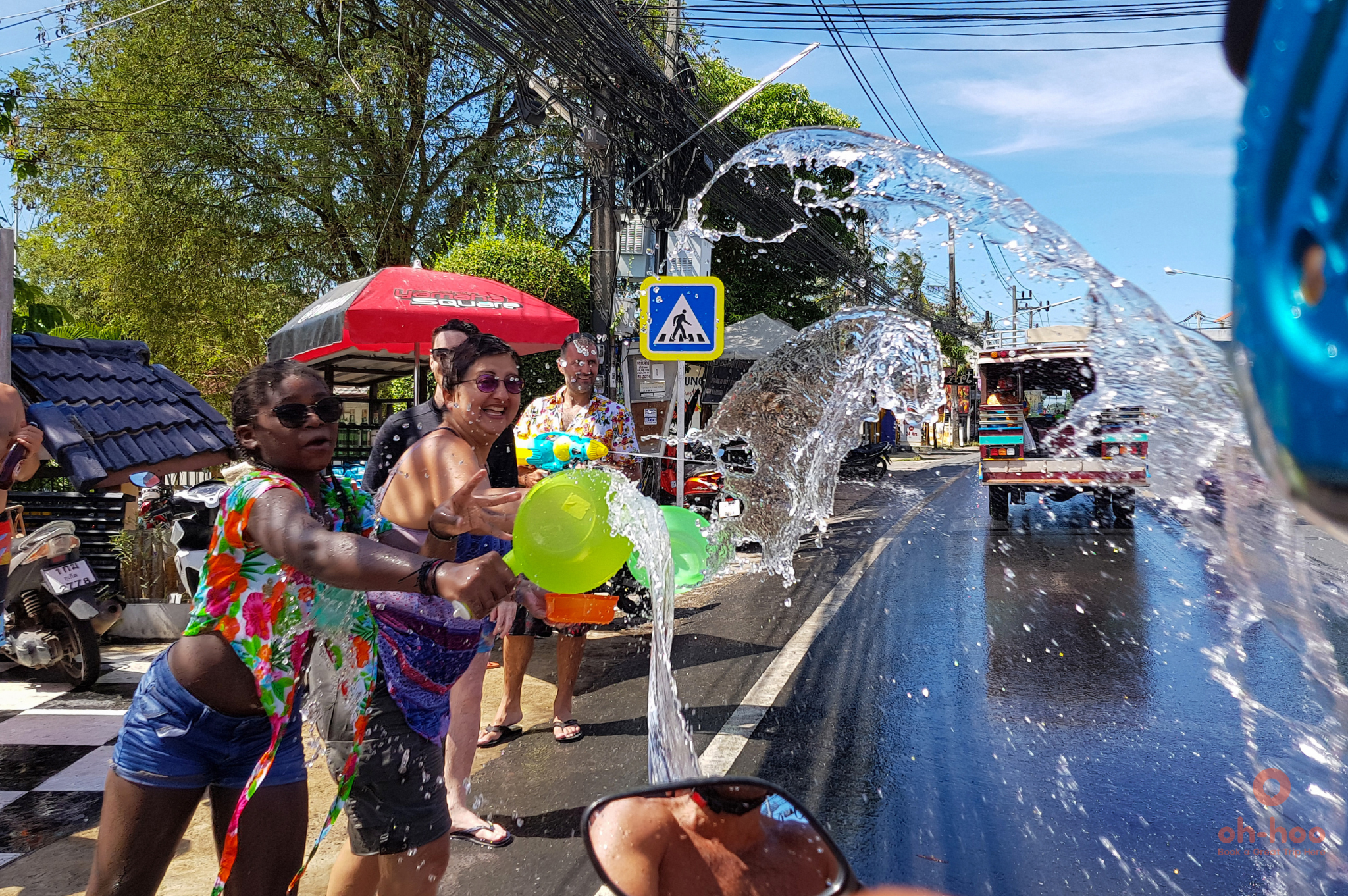 Songkran Festival Tied in 1