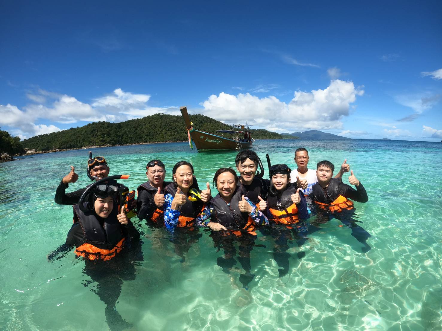 Koh Lipe 5 Islands Snorkeling Tour Longtail Boat