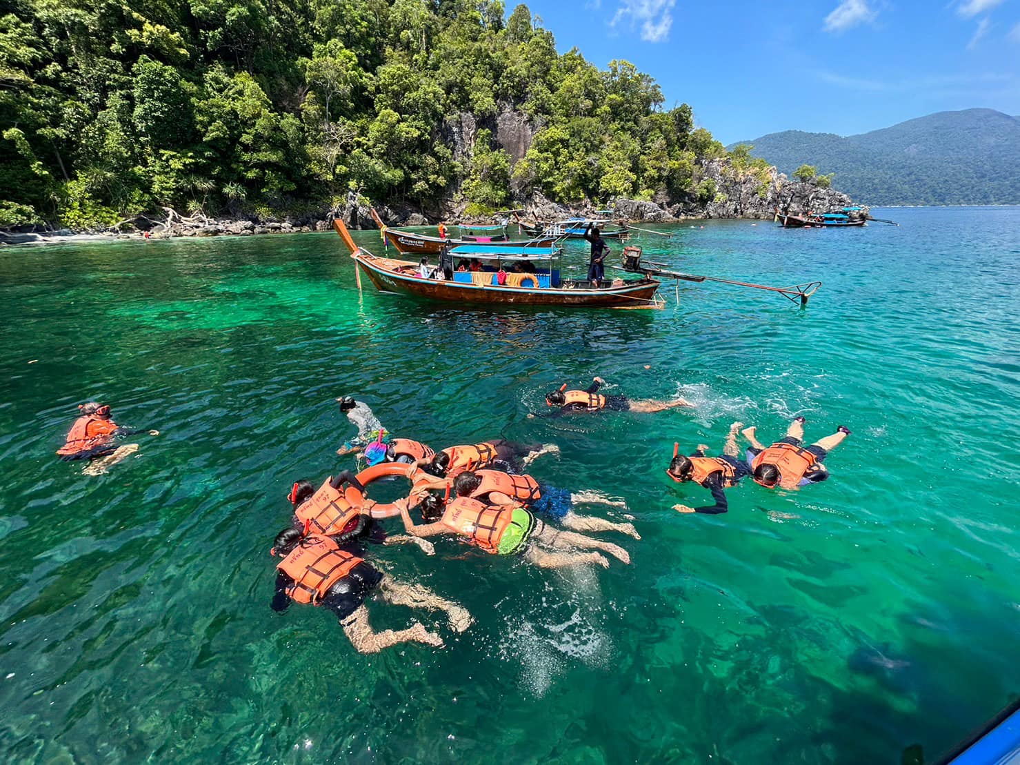 Koh Lipe 5 Islands Snorkeling Tour Longtail Boat