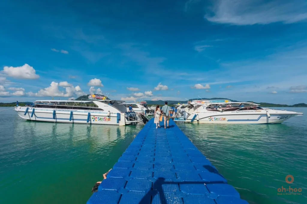 Phi Phi Bamboo Island full day tour from Phuket Oh-Hoo speedboat