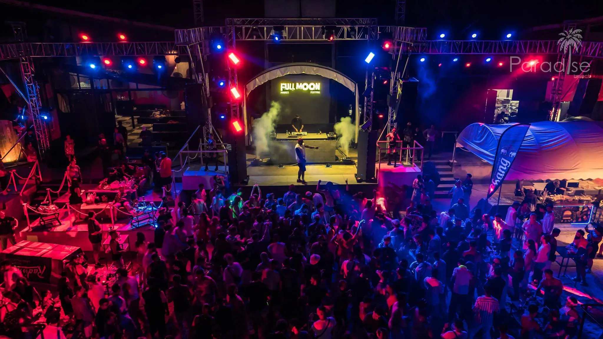 Paradise Beach Full Moon Festival Phuket