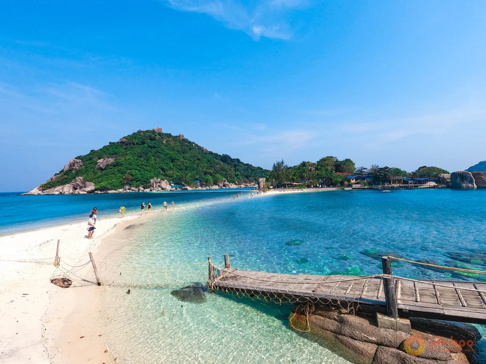 Koh Tao viewpoint and relaxed island scenery