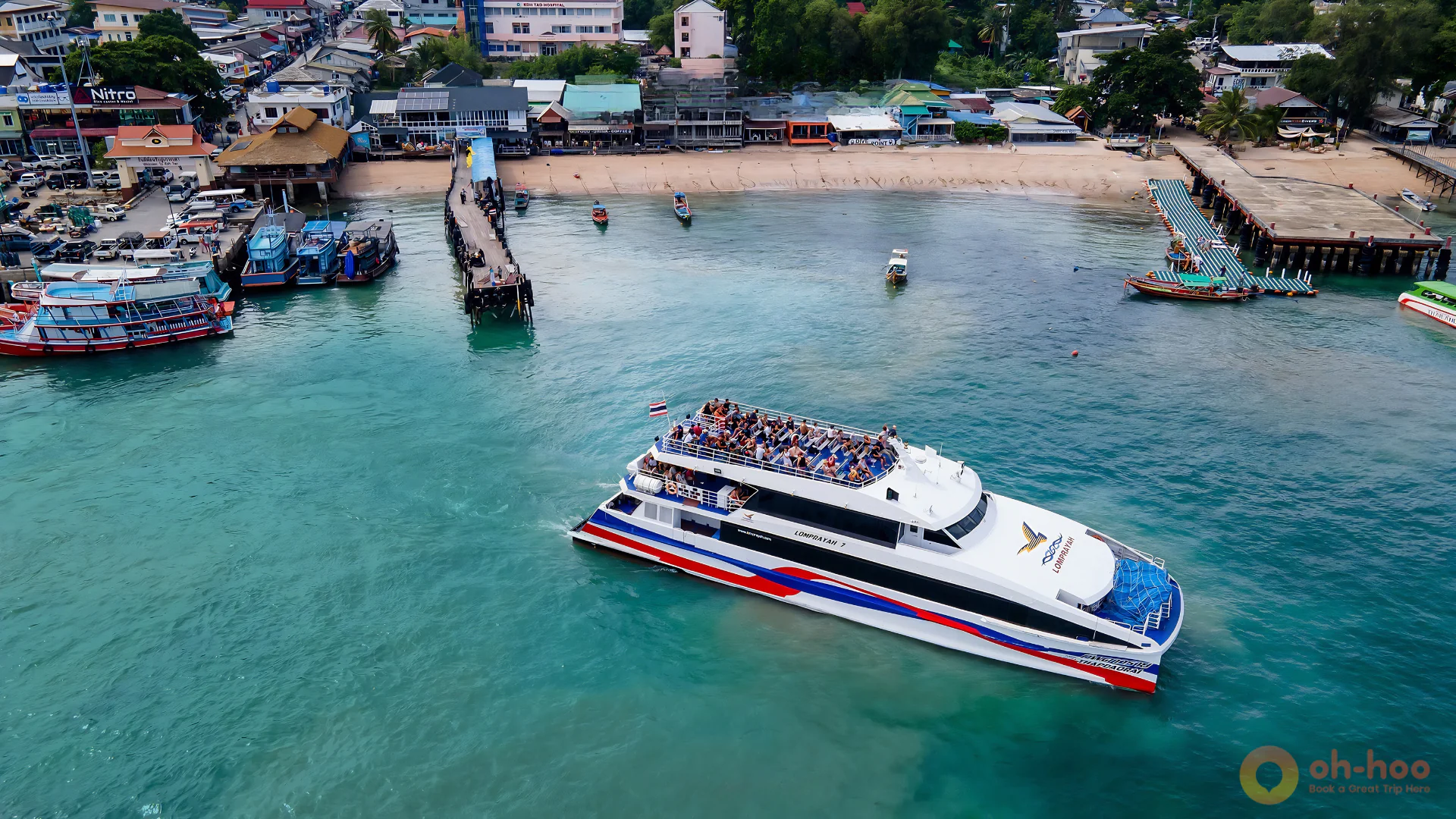 Koh Phangan travel guide with ferry transfer and nightlife