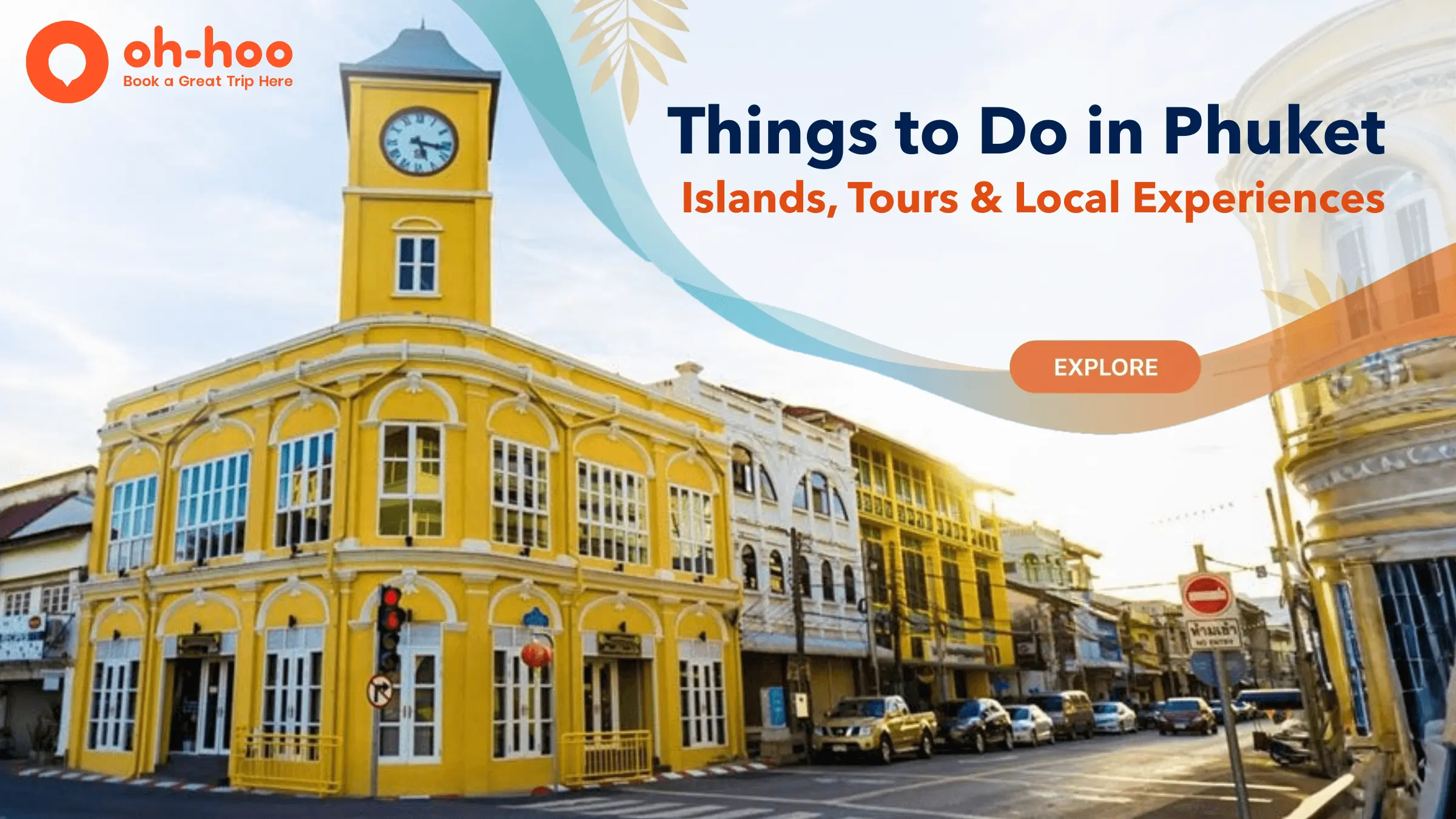 Things to do in Phuket featuring colorful Sino-Portuguese architecture in Phuket Old Town