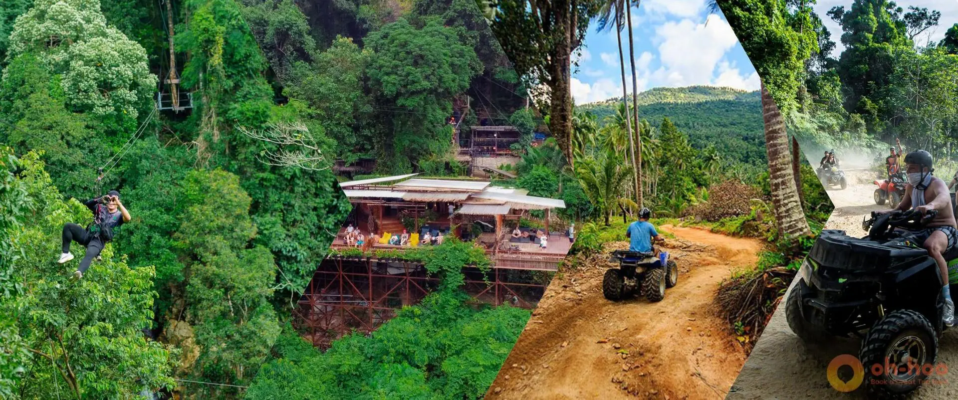 Zipline Koh Samui jungle adventure