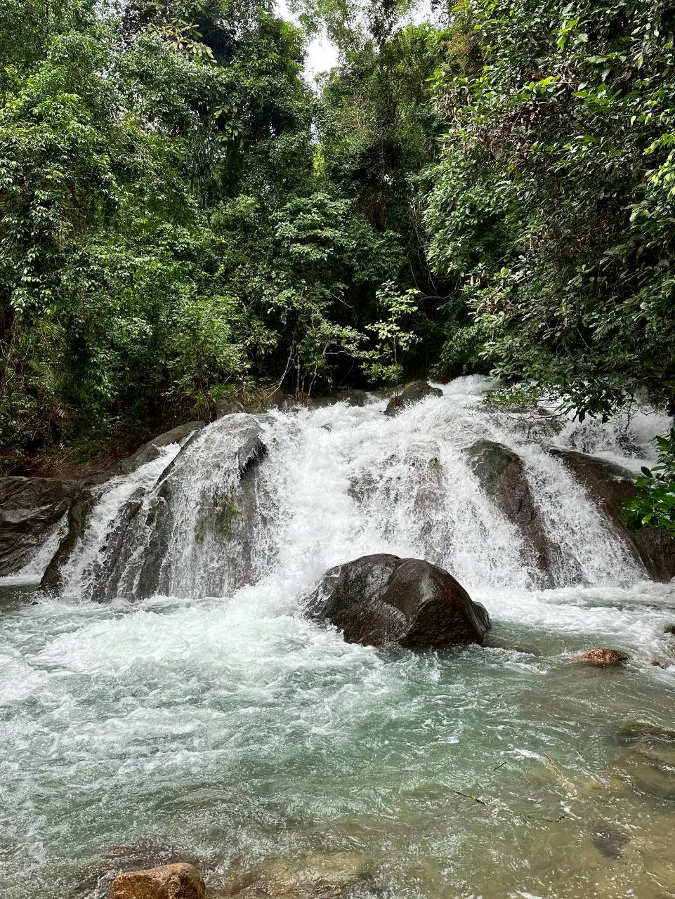 Khao Lak temple bamboo rafting tour