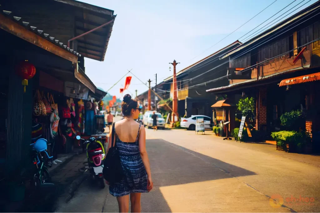 Koh Lanta Old Town with traditional wooden shophouses, local streets and cultural heritage on the island’s east coast