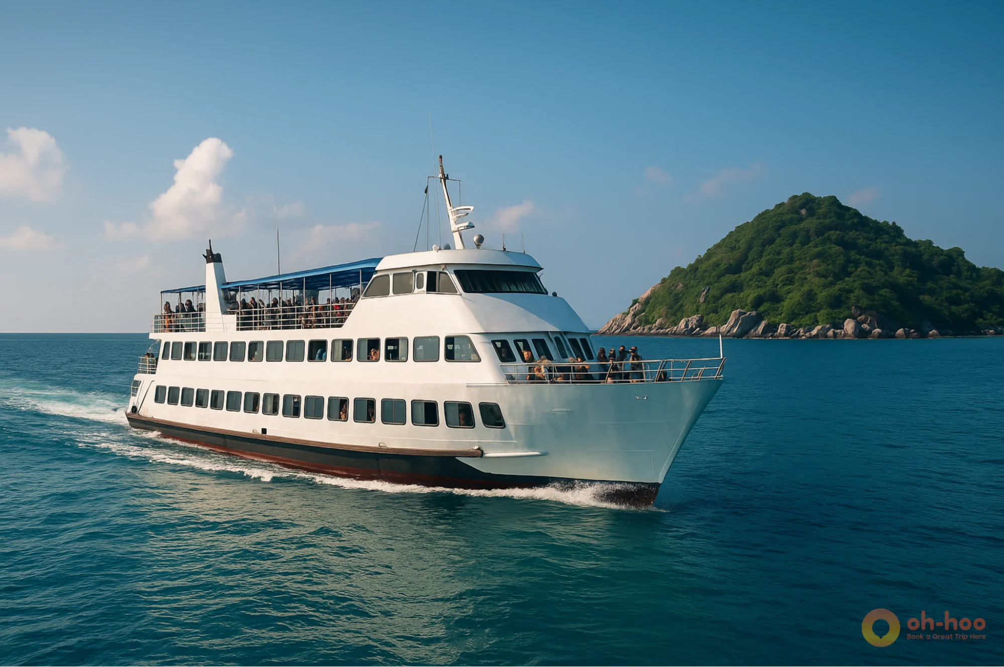 Koh Samui Koh Phangan and Koh Tao 7-day island-hopping route